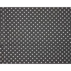 Spots Polycotton Black Fabric 9066 – Price by the Metre