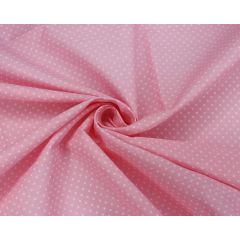 Spots Polycotton Rose Fabric 9066 – Price by the Metre