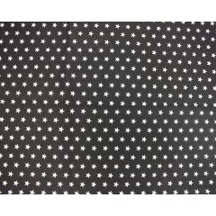 Stars Polycotton Black Fabric 9087 – Price by the Metre