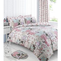 Boutique Pink Cotton Rich Duvet Cover Set at Guineys Ireland