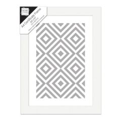 A4 White Certificate Frame