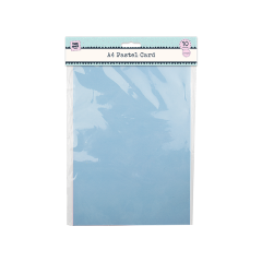 A4 Pastel Card 10 Pack