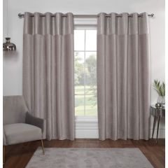Metallic Sprinkle Readymade Eyelet Curtains Silver at Guineys Ireland