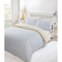 Pebble Geo Duvet Cover Set Grey at Guineys Ireland