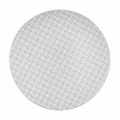 Stoneware Dinner Plate Grey Transfer Print 26.8 cm