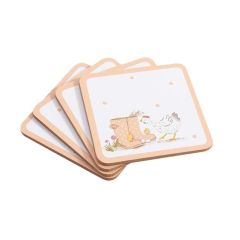 Highland Cow Coasters - Pack of 4