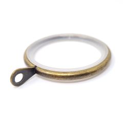 Curtain Pole Rings Antique Brass