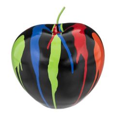 Large Resin Apple Ornament Black at Guineys Ireland