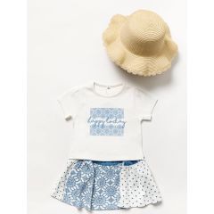 Kids Summer Hat & Dress Happy Today