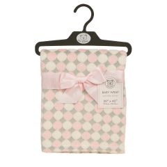 Soft Touch Baby Circle Blanket Pink