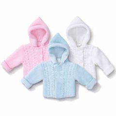 Assorted Baby Knitted Hooded Jacket at Guineys Ireland