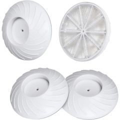 Tatkraft Baby Gate Wall Cups set of 4 non-slip wall protectors for baby and pet safety gates