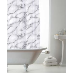 Shower Curtain Marble 180x180cm