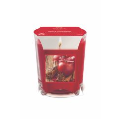 Apple & Cinnamon Scented Jar Candle 170g at Guineys Ireland