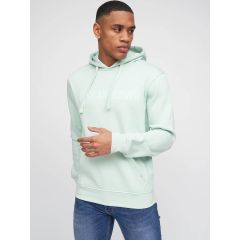 Basico Men's Hoodie Green by Duck & Cover