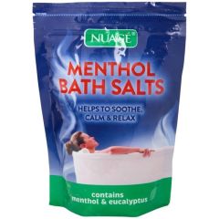 Menthol & Eucalyptus Bath Salts by Nuagé