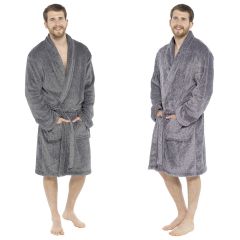 Cationic Fleece Bathrobe