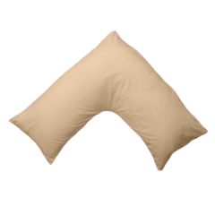 Percale V-Shape Pillowcase Natural