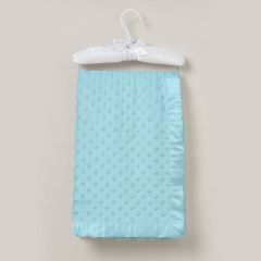 Baby Bubble Blanket Blue 75x75cm