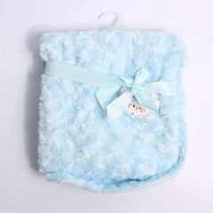 Rosette Blanket Blue