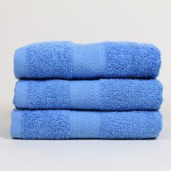 Blue 450GSM 100% Cotton Towel 