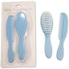 Baby Brush & Comb Set Blue