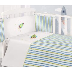 Rocket 2 Piece Quilt & Bumper Set at Guineys Ireland
