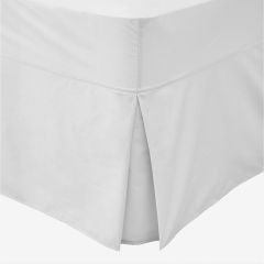 Elegance Value Fitted Valance Sheet White