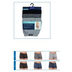 Mens 3 Pack Jersey Boxers  at Guineys Ireland