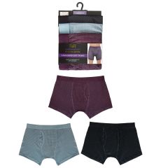 Men's 3 Pack Supersoft Trunks