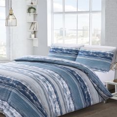 Brooklyn Blue Duvet Cover Set by Velosso at Guineys Ireland