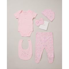 Pink Little Princess Velour 5 Piece Set