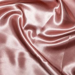 Budget Satin Fabric Dusky Pink C2653 - Price by the Metre