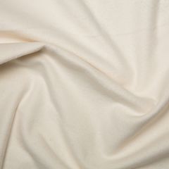 100% Cotton Flannel Cream Fabric - Price by the Metre