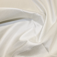 Shantung Satin Fabric Ivory by Guineys