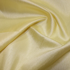 Shantung Satin Fabric Melow Yellow C8200 - Price by the Metre