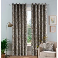 Cairo Lined Readymade Curtains in a living room scene