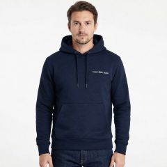 Men wearing a Calvin Klein hooded top made from 100% cotton