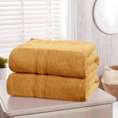 2 Piece Camden Towel Bale Set Ochre