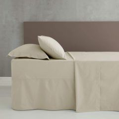 Catherine Lansfield Easy Iron Percale Deep Fitted Sheet Cream at Guineys Ireland