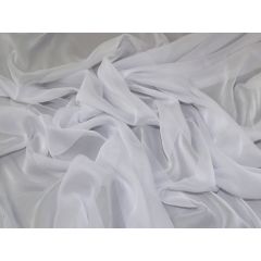 Cationic Chiffon White - Price by the Metre