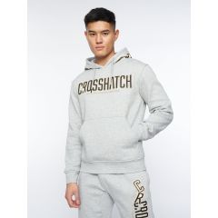 Doddington Hoodie Light Grey by Crosshatch