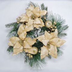 Champagne Christmas  Wreath