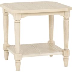 Chantilly Side Table in antique cream