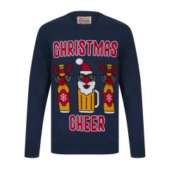 Christmas Cheer Jumper Navy