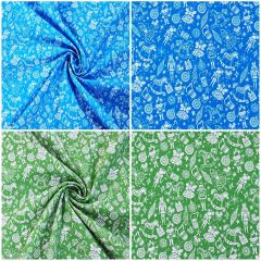 Cracking Christmas fabric print sold by the metre