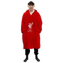 Liverpool FC Hugzee Wearable Fleece Oversized Hoodie - Large