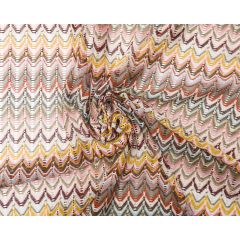 Zig Zag Parade Lace Fabric Multi - Price by the Metre - Online Offer Only