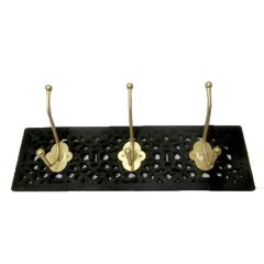 Black & Gold Coat Hanger