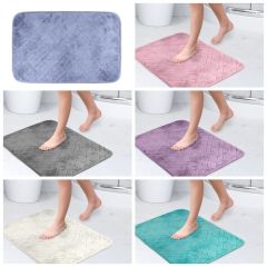 Memory Foam Bath Mat Matrix 40x60cm